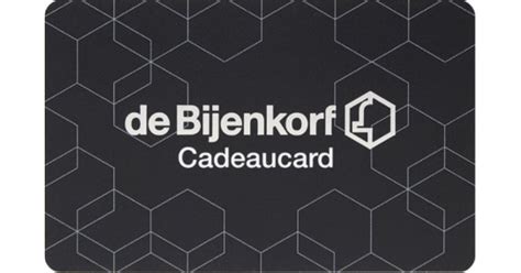 de bijenkorf gift card.